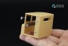 Quinta Studio QD+35156 Voroshilovets Tractor 3D-Printed & coloured Interior on decal paper (Trumpeter) (with 3D-printed resin parts) 1/35